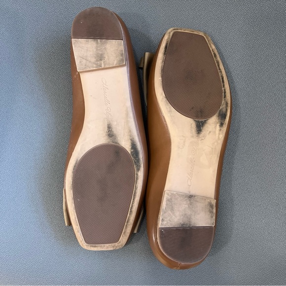 Marcelle Vignon Women’s  Brown Ballet Flat Shoes with Bowknot Size 9 - Picture 4 of 5